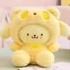 Плюшевые куклы Sanrio Cinnamoroll и Kuromi - Милые игрушки-котики для детей