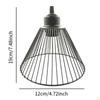 Hollow Metal Pendant Shade, Industrial for Dining Space and Teahouse