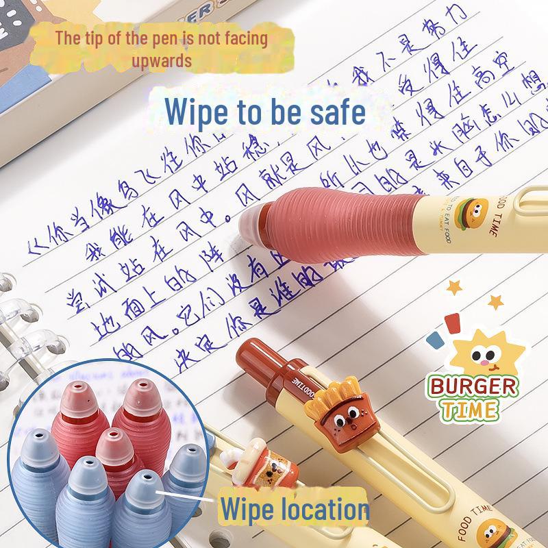 Ручка Kaba Bear стираемая гелевая с мягкой накладкой для учеников третьего класса