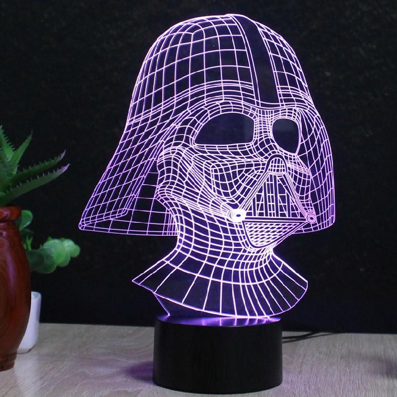 3D Ночник Элемент Света Светодиодная Лампа Украшение Спальни Креативный Подарок