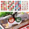 Multi-Function Gift Packaging Sealing Adhesive Label Number Stickers Paper Stickers Advent Calendar