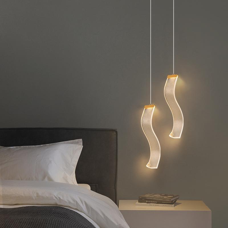 LED Pendant Light Hanging Lamps For Ceiling Interior Lighting Home Bedroom Bedside Dining Living Room Decoration Pendant Lamp