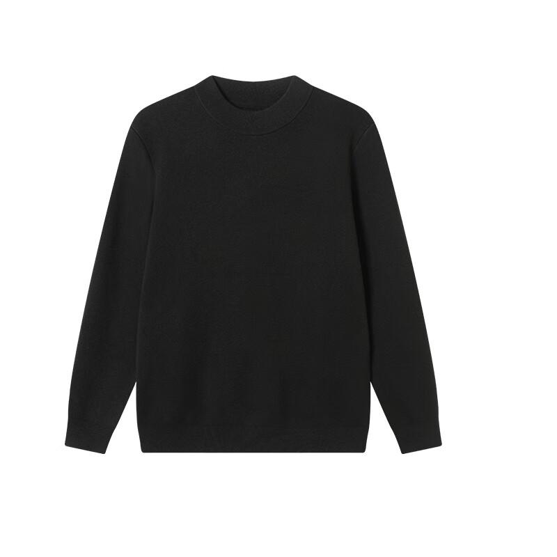 Jingdong Jingzao Men's Machine Washable Half-Turtleneck Knit Sweater