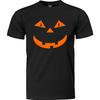 Светящаяся в темноте футболка с тыквой Хэллоуин Костюм Джека-фонаря с ярким фосфоресцирующим свечением