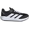 Adidas Faito Mesh Fabric EL Versatile Comfortable Durable Low-Top Casual Shoes Kids Sneakers Black White JQ9517