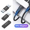 FONKEN USB 3.0 Micro USB Type-C OTG Разъем Разъем питания Адаптер для зарядки адаптер «папа-мама»/папа-папа/мама-папа конвертер