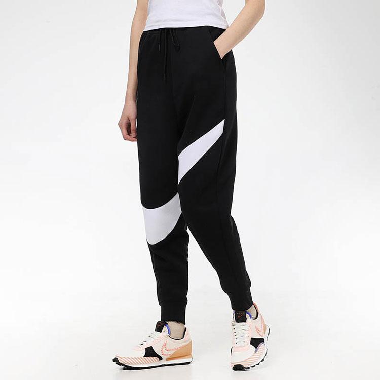 Nike Спортивные штаны Swoosh Fleece Vintage Sports Брюки женские черные CV8661-010