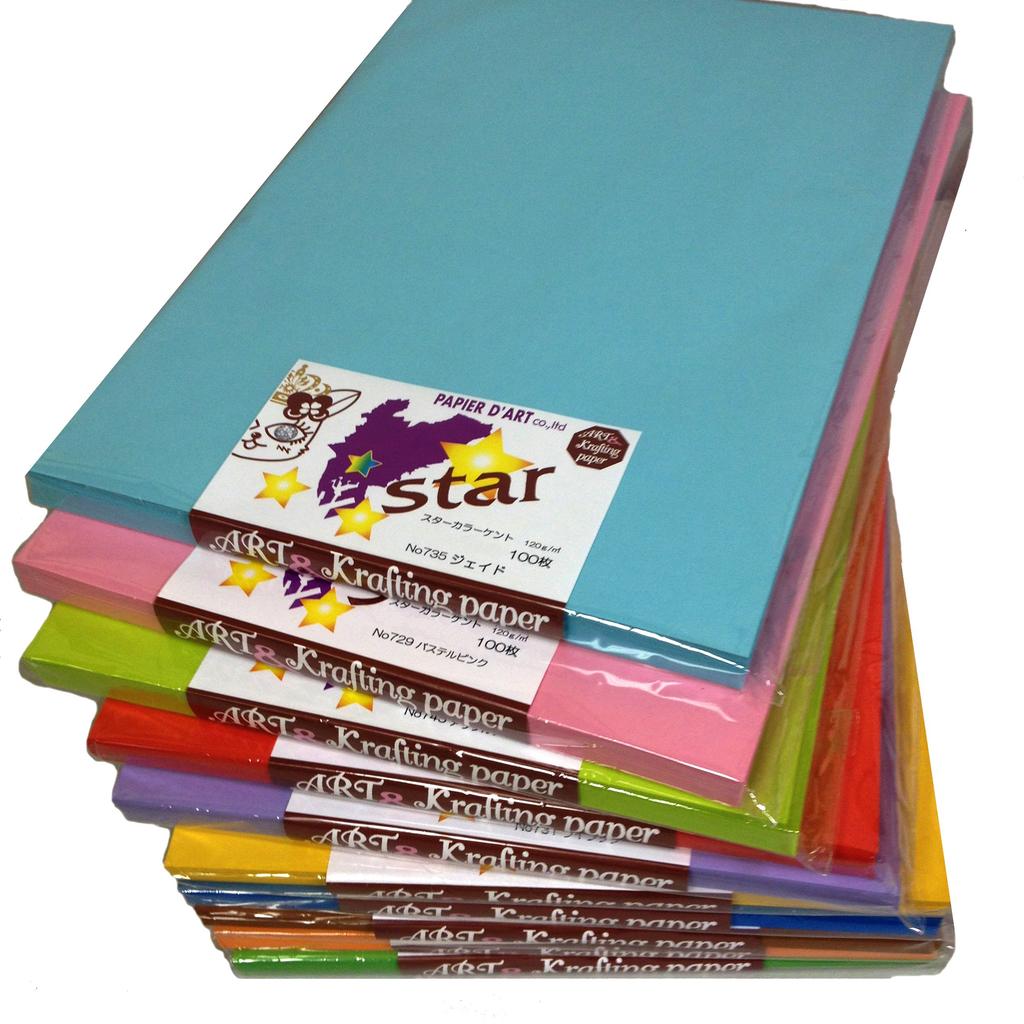 Eskent Кент Звезда 100 5720004 Бумага, Цветная, 4-резка, Белая, Листы,