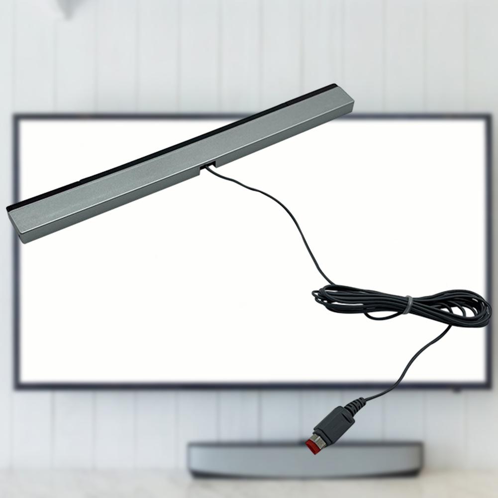 Infrared IR Signal Ray USB Plug Remote Infrared Ray IR Inductor Bar with Extension Cord Wired Motion Sensor Bar for Nintendo Wii