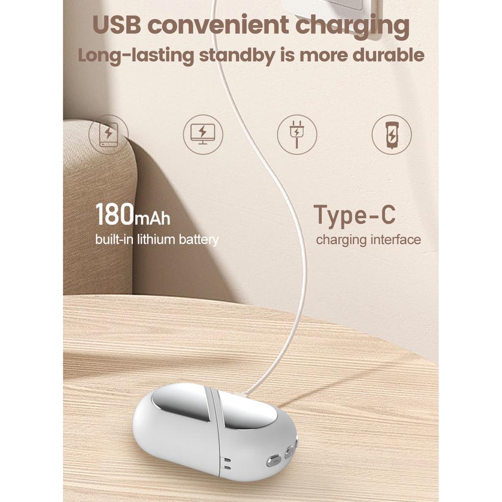 Ручное устройство для улучшения сна 2 режима 12 уровней интенсивности Успокаивающий микроток Удерживающее устройство для сна