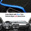 Car Dashboard Cover DashMat Carpet Cape For BMW X1 (F48) 2016 2017 - 2025 X2 (F39) 2018 2019 20120 2025 Auto Protector Sun-Shade