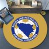 BIH,Round Area Rug,Carpet Rug for Living Room Bedroom Sofa Playroom Decor,Non-slip Floor Mat