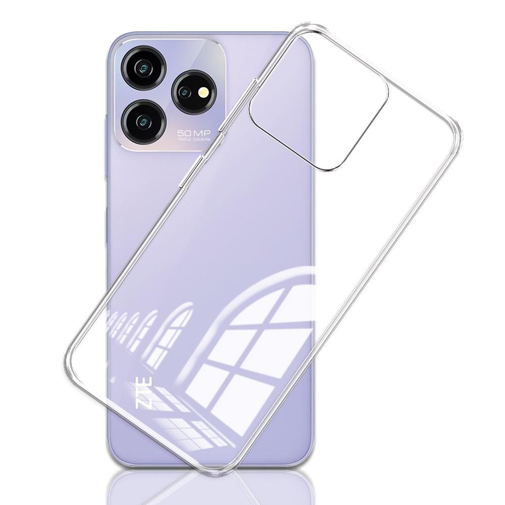For ZTE Axon 50 Lite Case Clear Silicone Soft Protect Cover For ZTE Axon 40 Lite Clear Bumper Coque For ZTE Axon 50 Lite Fundas