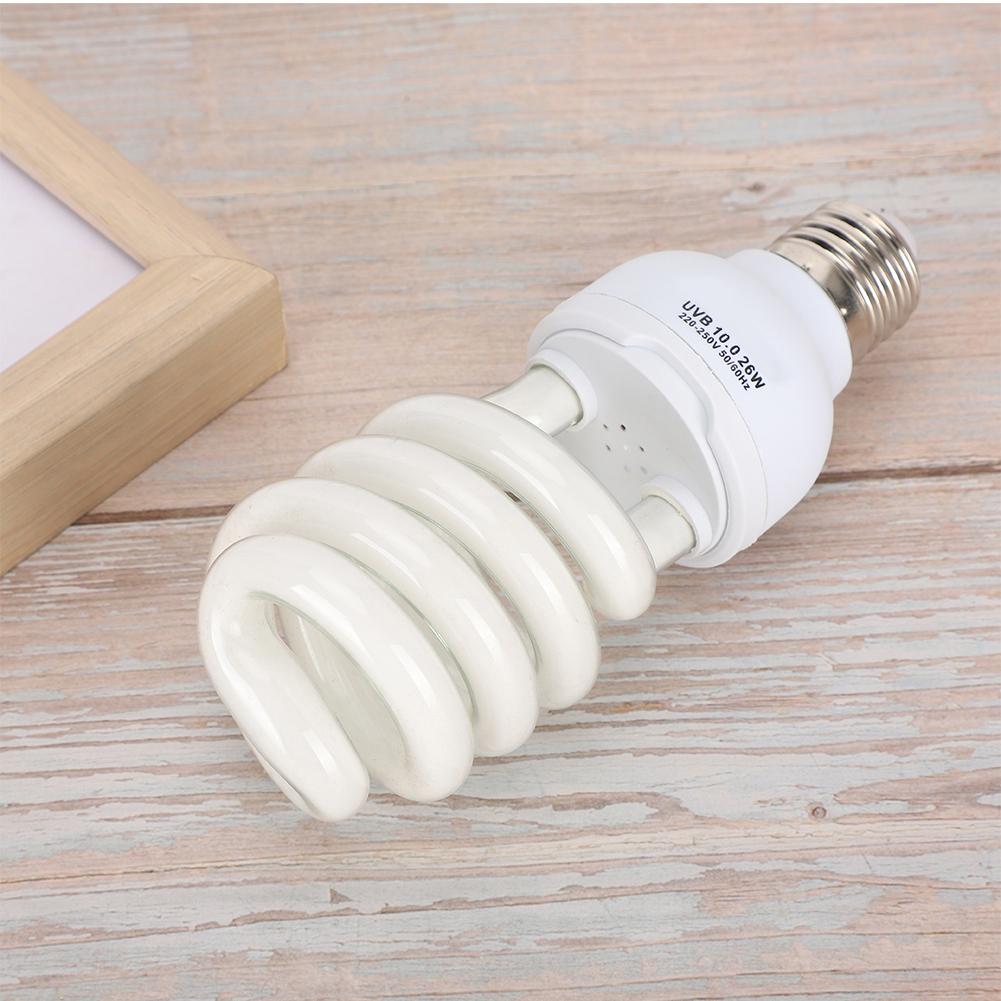 26W Energy Saving Light Reptile UVb Lizard Succulent Plants Ultraviolet Sunlight Lamp10.0 (Suitable for Deserts Type)
