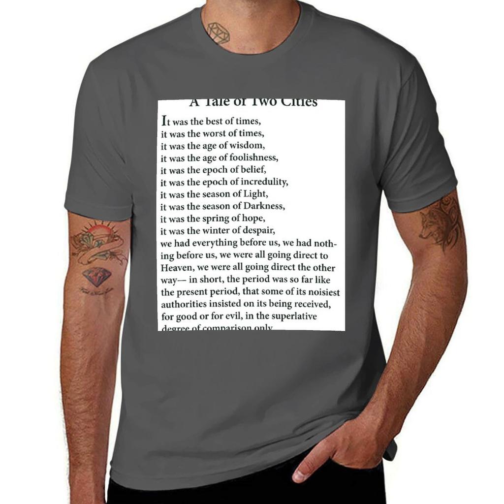 A Tale of Two Cities TShirt Quick Dry Fishing TShirt
