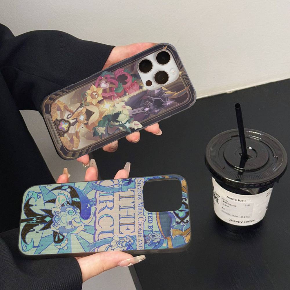 Game Cookie Run Kingdom For IPhone 17 16 15 14 13 12 11 Pro Max Plus Pro Corrugated Shockproof Matte Phone Cover
