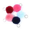1PC Soft Fur Ball Pendant Key Chains Keychain Fur Fluffy Pendant Jewelry Decoration Women