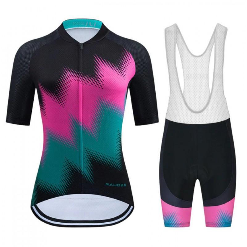 Womens Cycling Jersey Short Sleeve Breathable Quick Dry Bike Shirt Road Mountain Biking