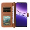 For Oppo A5 Pro 5G Wallet Case with Shoulder/Wrist Strap Leather Phone Cover Stand