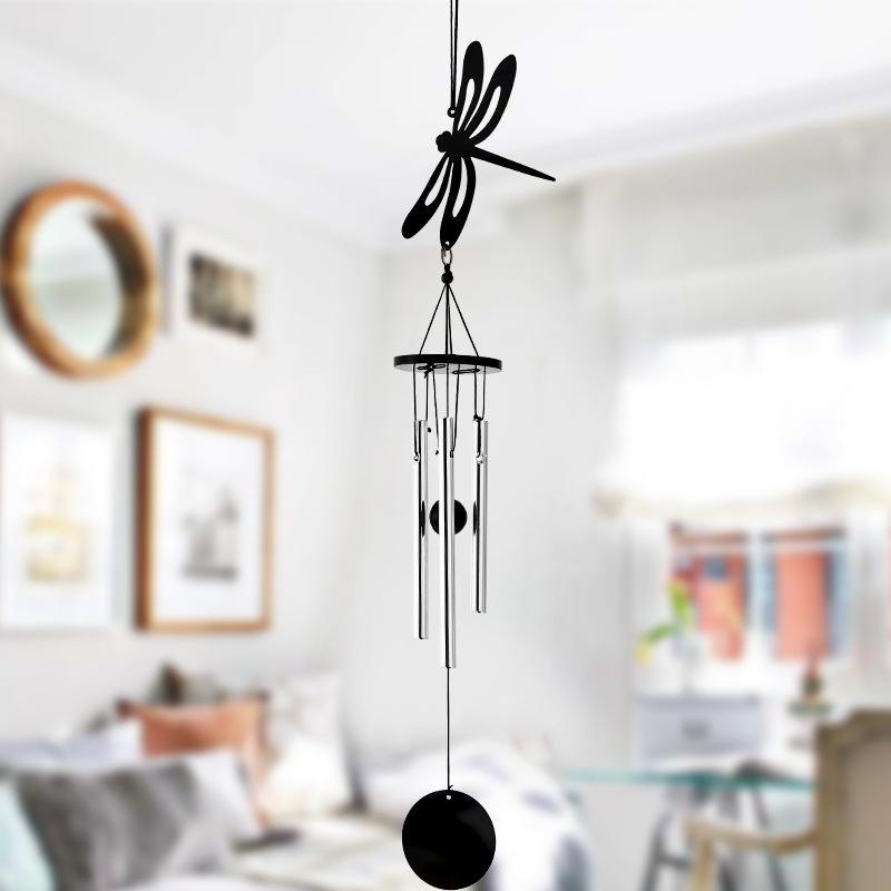 New Metal Multi - Tube Wind Chime Home Decoration Ornaments Wedding Birthday Hanging Pendant Gift