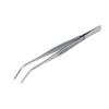PP-142 Tweezers, 300mm Long, with Anti-Slip Knurling and Curved Tips