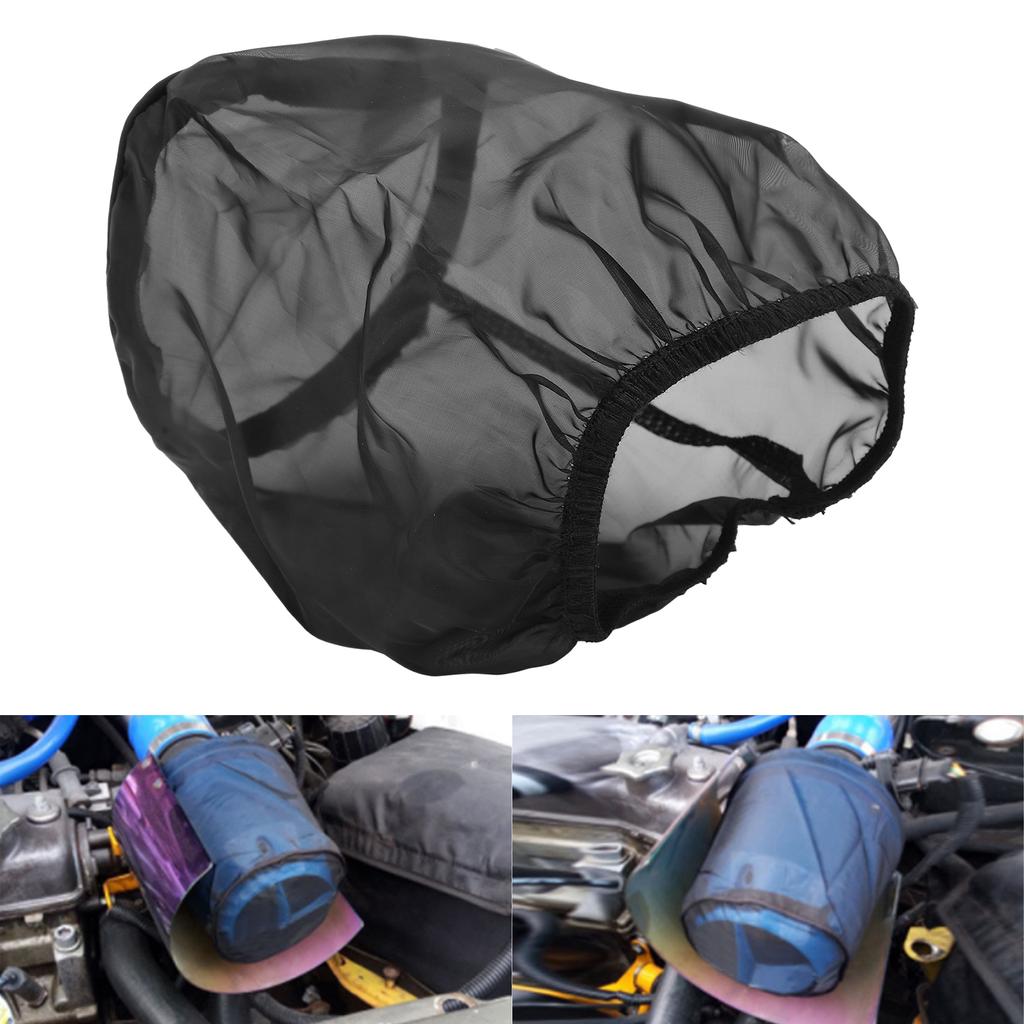 Car Air Filter Protective Cover Cone Oilproof Dustproof Waterproof Maintenance Universal
