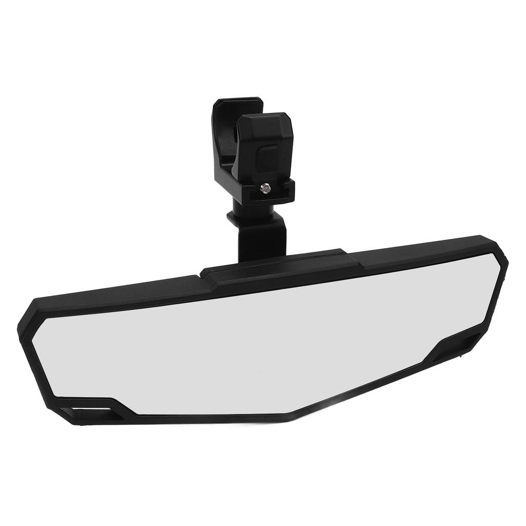 UTV Rear View Mirror Shockproof Wide Angle HD Center Rearview Mirror 1.5in to 2in Roll Bar Mount Replacement for