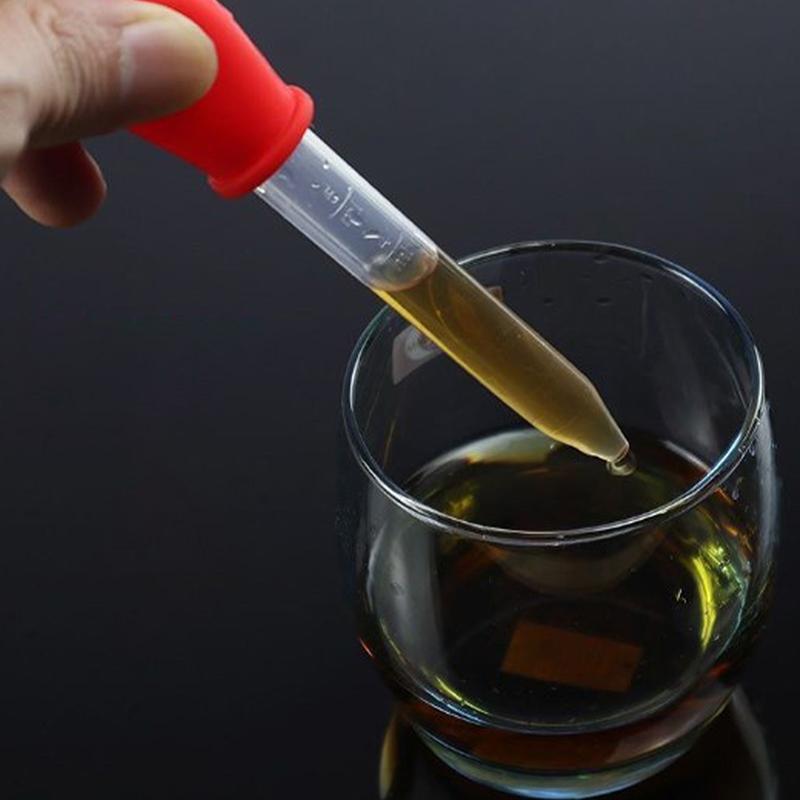 5 мл соломинка силиконовая соломинка капельница детская анти-удушье кормление медицина соломинка со шкалой школьные лабораторные экспериментальные принадлежности