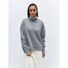 Autumn and Winter Women's Sweater Loose High Neck Comfortable Casual Long Sleeve Sweater