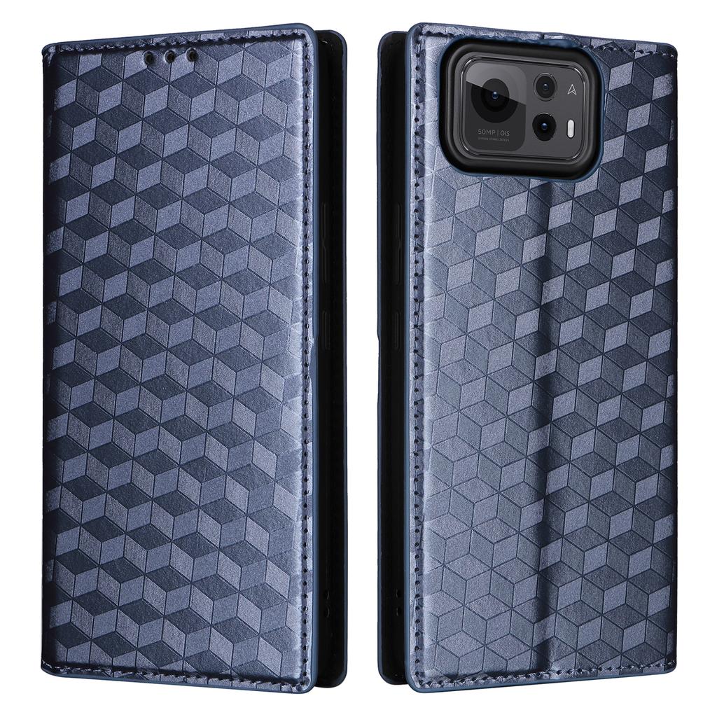 Для Asus Zenfone 12 Ultra 5G Чехол-кошелек Кожаный чехол для телефона с ромбовидным тиснением