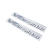 3D Chrome Black Letters C63s V8 Biturbo ABS Emblem for Mercedes Benz AMG C63s Coupe Car Side Fender Trunk Nameplate Logo Sticker