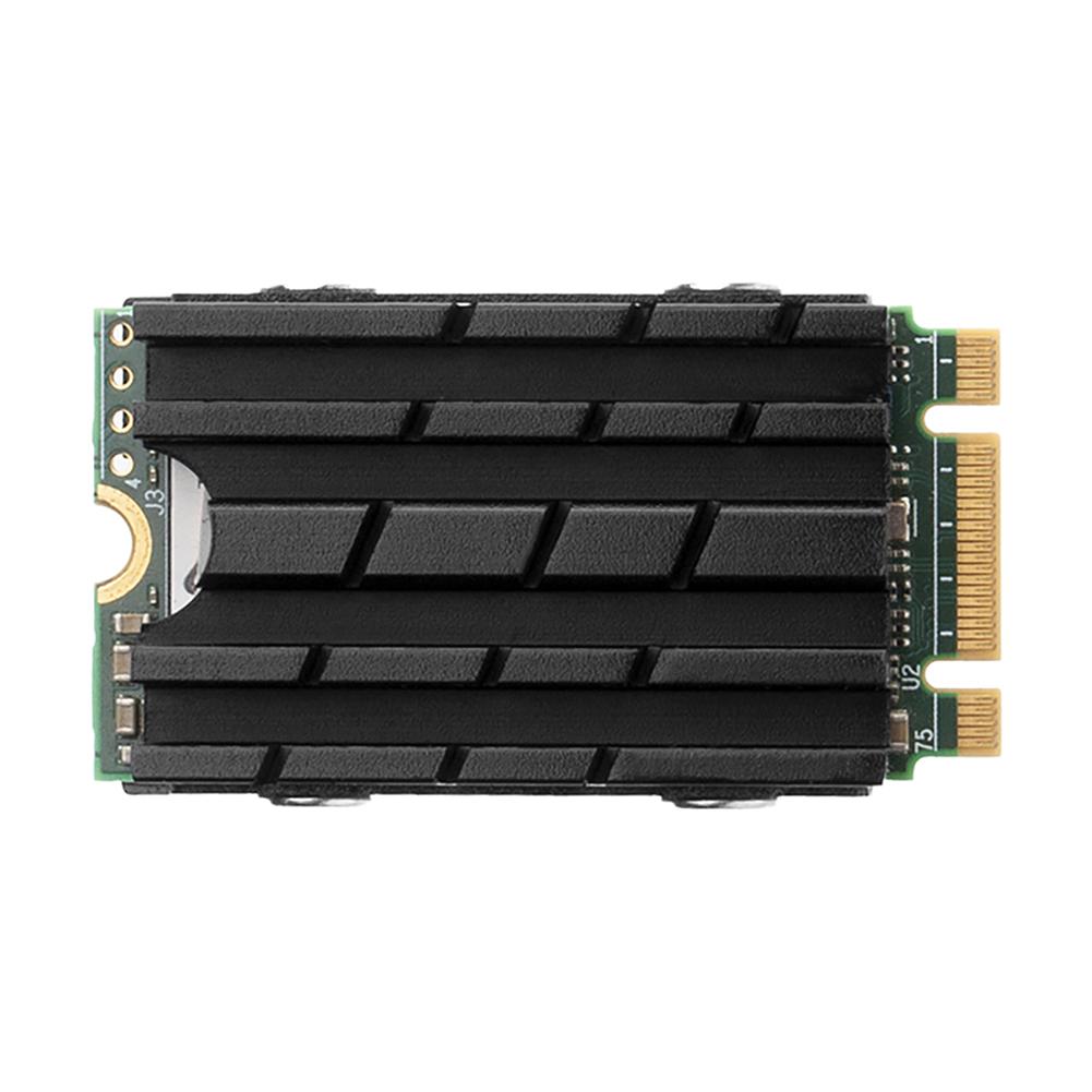 Aluminum Alloy Cooling Heat Sink PC Accessories CNC Solid State Hard Disk Radiator Double-sided Thermal Pad Replacement for PS5