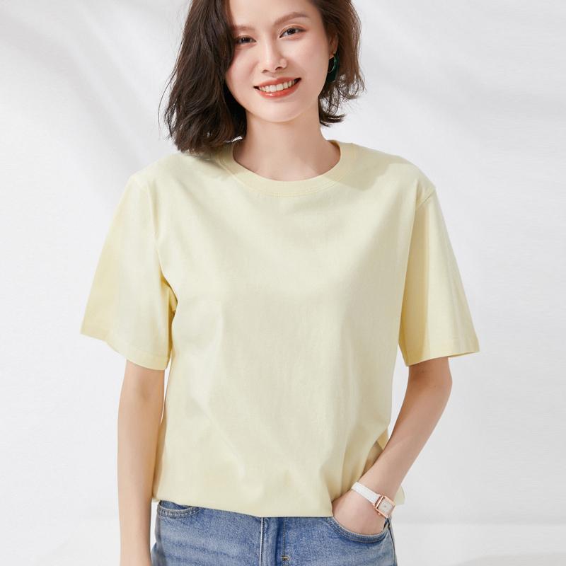 Summer Oversized T Shirts for Women Men Solid Color Tees Casual Female Korean Streetwear Basic Solid Young Cool Tops