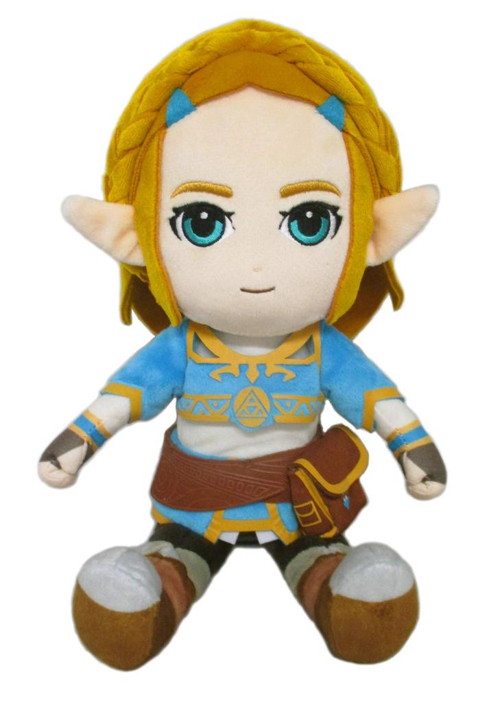 Sanei Boeki The Legend of Zelda: Breath of the Wild Zelda (S) W11 X D10.5 X H28cm Plush Toy ZP03
