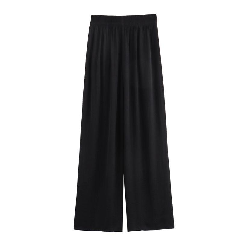 Kaslead New Arrival Women's Clothing Fashion Style Fashion High Waist Wide Leg Casual Pants 8741020 743