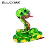 New Green Snake Brooch Acrylic Animal Brooch for Women Men Suit Scarf Hat Lapel Pins