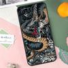 Чехол в японском стиле с драконом для Honor X8b X9b X9c X9a X8a X8 X9 50 70 90 Lite Honor 200 Lite Magic 7 5 6 Pro