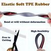U-shaped Edge Protector TPE Rubber Closet Decoration Tape New Edge Safety Guards