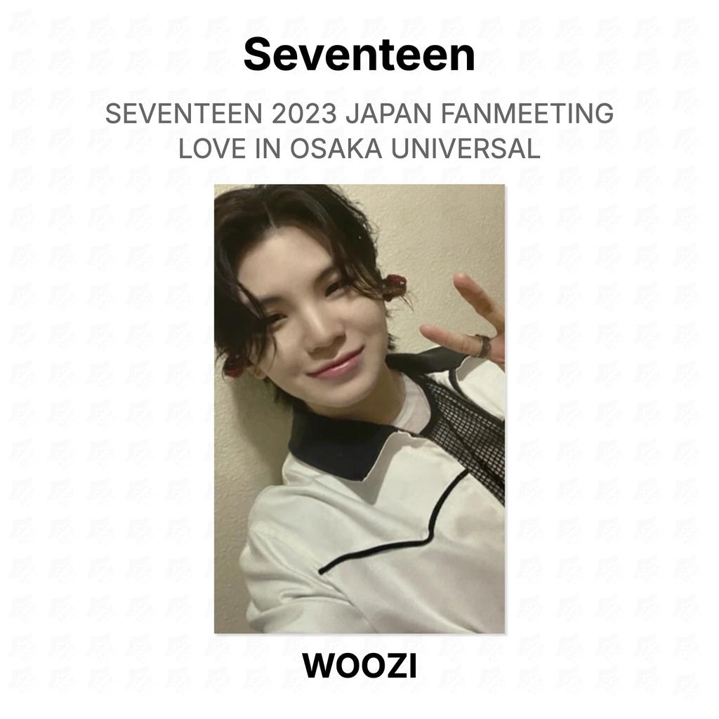 Seventeen 2023 ЯПОНИЯ ФАН-ВСТРЕЧА LOVE IN OSAKA UNIVERSAL Официальная фотокарточка