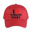 I Love Virgin Mary Cap summer woman Man Adult Hat Fashion Casual Adjustable Printed Baseball Caps Trucker Cap