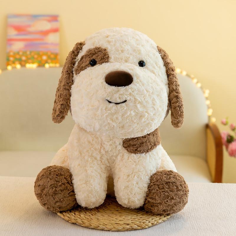 Милая плюшевая игрушка-кукла Собака Пятнистая собака Мягкая игрушка Детская кукла для сна Подарок для девочек