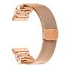 Metal Strap for Fitbit Versa 3/Sense Milanese Watch Band Butterfly Decor Electroplating Color