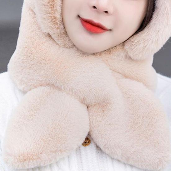 Women Hat Solid Color Elastic Knitted Warm Winter Hat