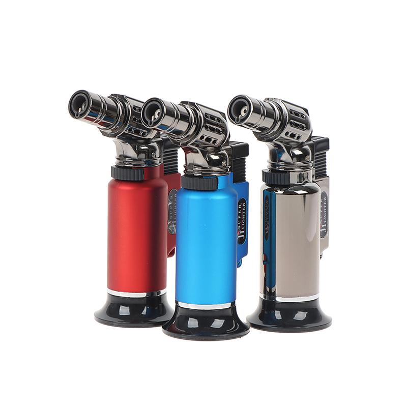 Металлические ветрозащитные турбогазовые зажигалки, гаджеты для сварки ювелирных изделий, кулинарии