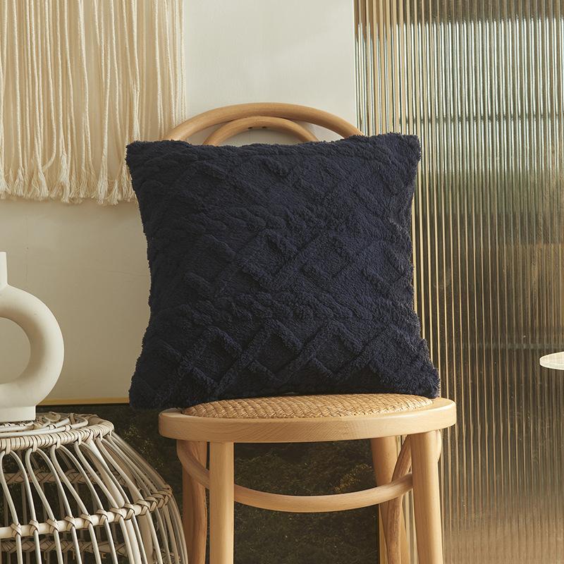 Марокко плюшевая подушка 30x50 45x45 50x50 см декоративная наволочка для дивана Декор в гостиную наволочка Роскошный бежевый