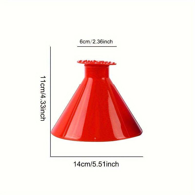 1 шт. большой размер автомобильного дворника, скребок для льда, многофункциональный скребок для снега, волшебный конус в форме легкого пластика, снежное шоу, рождественский подарок