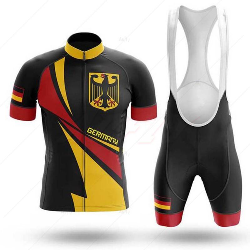 Men Women Cycling Jersey Set Short Sleeve Breathable Road Bike Apparel Riding Kit