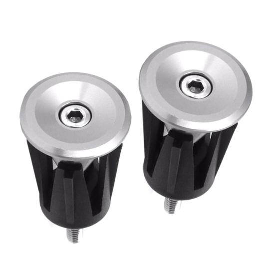 2 шт./компл. Алюминиевый сплав Велосипед Велосипед Велоспорт Руль Ручки Заглушка