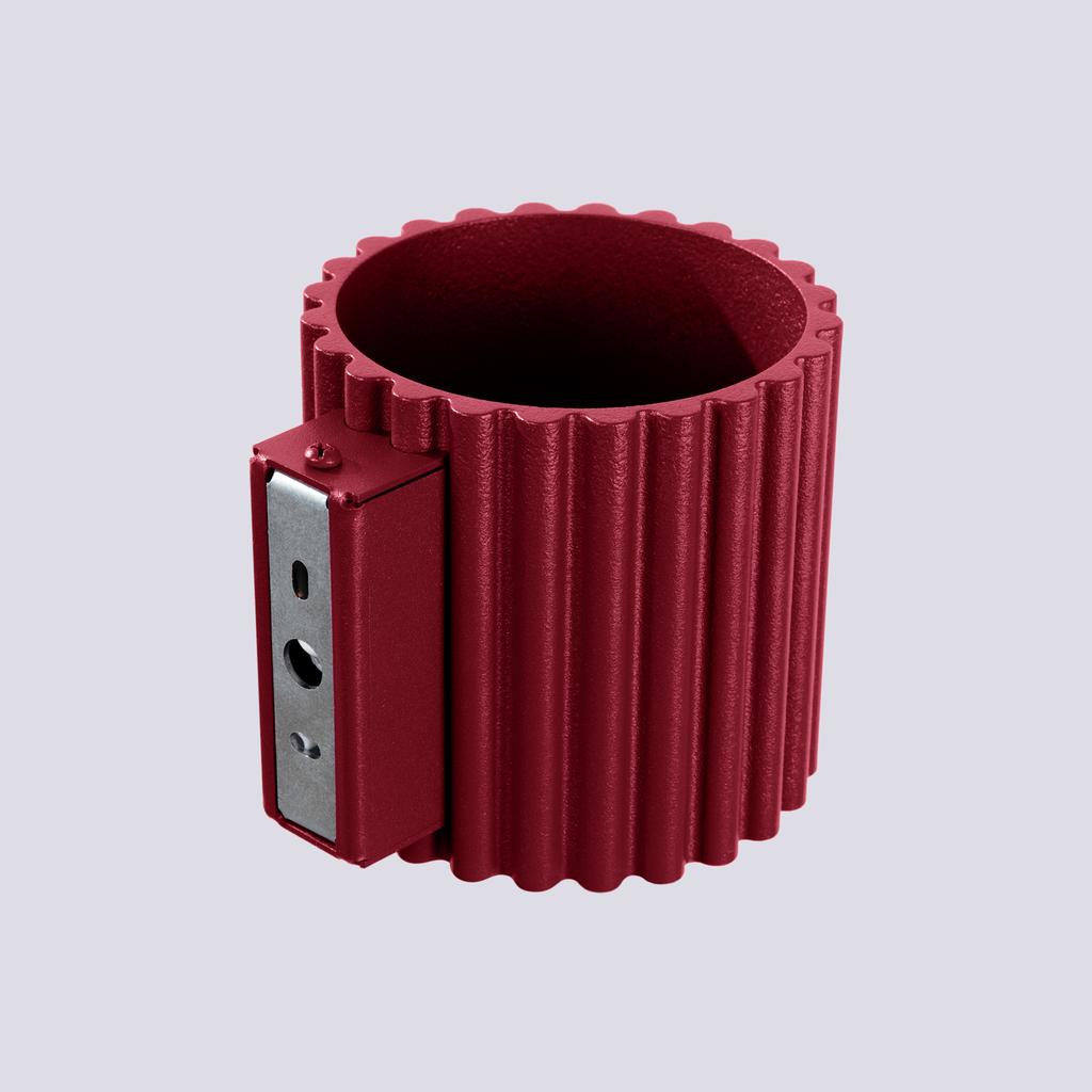 Kinkiet Aura 1 G9 Burgund Alu Sollux Sl.1821