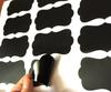 Set of 6 (48 Pieces) Blackboard Chalk Board Stickers Craft Kitchen Jar Labels